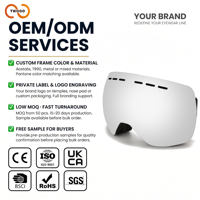 TWOOO SNOW08 Lunettes de ski multifonctionnelles personnalisées avec logo OEM ODM, monture en TPU, verres en PC, UV400, anti-buée, pour hommes et femmes, sports de plein air