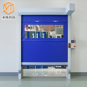 Puerta Rápida Enrollable Automática de PVC Industrial de Alta Velocidad para Uso en Fábricas - Product Image 1