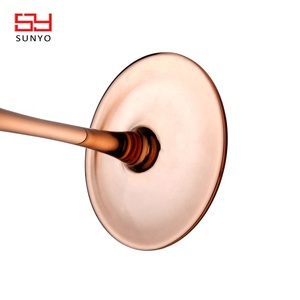 Verre makita en cristal soufflé à la main, décoration personnalisable, réutilisable, de couleur ambre, cristal, 1 pièce - Product Image 3