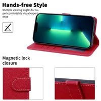 Étui de téléphone à rabat en cuir antichoc compatible avec iPhone 15 14 13 12 11 Pro Max 14 15 Plus