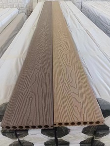 Plancher de terrasse en WPC de conception industrielle moderne <span class=keywords><strong>pour</strong></span> terrasse extérieure jardin paysage extérieur terrasse composite grain de bois bois <span class=keywords><strong>plastique</strong></span> - Product Image 2