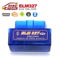 Lecteur de code de diagnostic automobile ELM327 pour interface BT OBD2 V2.1