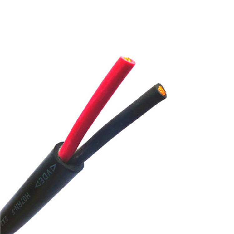 H03VV-F 20.5LED освещение двухъядерный красного и черного цветов шнур питания короб для прокладки кабеля из ПВХ кабель