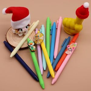 Stylo bille publicitaire personnalisé en gros pour entreprises, plusieurs couleurs, en plastique, cadeau promotionnel - Product Image 4