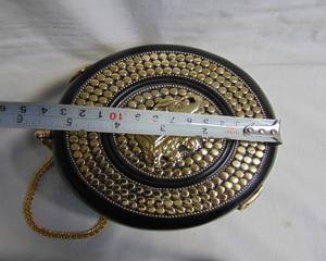 Black Round Resin Ladies Box Clutch <b>Bag</b> Sling <b>Bag</b> Indian Clutch <b>Bags</b> - Product Image 6