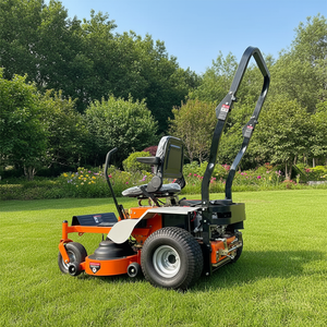Cortacésped de Giro Cero Comercial a <span class=keywords><strong>Gasolina</strong></span> <span class=keywords><strong>con</strong></span> <span class=keywords><strong>Asiento</strong></span> y Recogedor para Jardín - Product Image 6