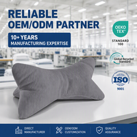 Oreiller de voiture ergonomique pour le cou, oreiller cervical pour avion, cadeaux de voyage, oreiller de cou, Almohadas, oreillers décoratifs en tissu polyester