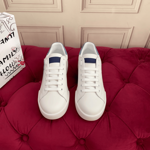 Nouvelles tendances mode 2026 Dolces pour hommes et femmes, empeigne imprimée, maille tissée plate, chaussures décontractées pour le quotidien, style Gabbna - Product Image 1