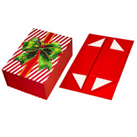Boîtes d'expédition de luxe en gros, personnalisables avec logo, réutilisables, en forme de livre, pliables, en carton, avec couvercle ouvrant, finition brillante