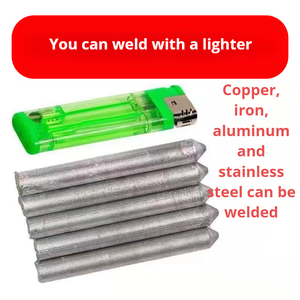 Lot de 3 Pièces/Sachet : Baguettes à <span class=keywords><strong>Souder</strong></span> Universelles à Basse Température, Durables, pour Acier Inoxydable, Soudure Aluminium et Métaux - Product Image 5