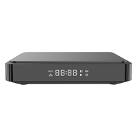 X3 Plus — boîtier tv android 11, 4 go/32 go, S905W2, Wifi bt 2.4/5.8Ghz, lecteur multimédia avec écran LED, YouTube, pour télévision