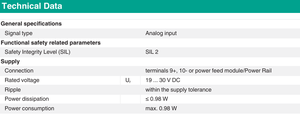 Barrière isolée KCD2 UT2 Ex1 SIL2 avec entrée thermocouple RTD, montage sur rail DIN pour zones dangereuses - Product Image 4