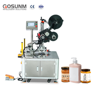 Machine d'étiquetage semi-automatique GOSUNM pour bouteilles, cônes, bocaux carrés, ronds, ovales et plats – Prix de détail