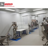 Salle de nettoyage portable, gms pour usine médicale