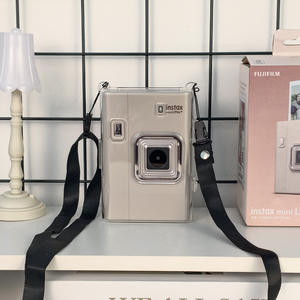 Étui de protection transparent pour <span class=keywords><strong>Instax</strong></span> <span class=keywords><strong>Mini</strong></span> LiPlay, <span class=keywords><strong>housse</strong></span> de rangement transparente antichoc avec poignée de transport - Product Image 2