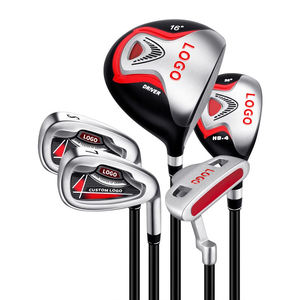Ensemble <span class=keywords><strong>de</strong></span> clubs <span class=keywords><strong>de</strong></span> <span class=keywords><strong>golf</strong></span> junior professionnel - PGM JRTG003 AXIAL Kit <span class=keywords><strong>de</strong></span> démarrage 5 pièces pour enfants avec manche en graphite à lancement élevé pour les âges <span class=keywords><strong>de</strong></span> 3 à 12 ans - Product Image 1