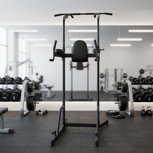 Station de musculation multifonctionnelle réglable en hauteur pour l'entraînement à domicile, barres simples et parallèles, station de traction, de dips et d'abdominaux - Product Image 1