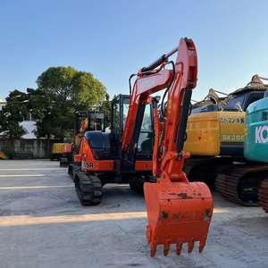 รถขุดขนาดเล็ก Hitachi ZX55UR มือสองคุณภาพสูงจากญี่ปุ่น พร้อมมอเตอร์รับประกัน 1 ปี ราคาถูก zx50u zx60 zx65u - Product Image 3
