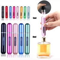 Qualité supérieure OEM Stock personnalisé 5ml 8m 10ml 15ml 20ml Twist up Frost Recharge Distributeur de poche Vaporisateur Atomiseur de parfum portable