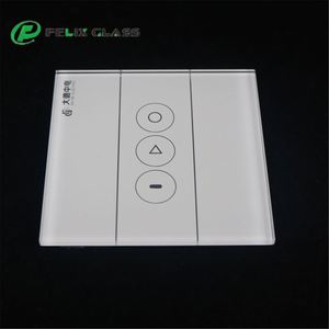 Panneau de verre de sécurité trempé physique 4 mm, taille personnalisée par le fabricant, pour interrupteur 86, avec perçage et polissage, couvercle d'interrupteur en verre 86 - Product Image 4