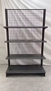 Estante Perforado Acrílico Ajustable de 3 Niveles, Resistente, Preensamblado, para Montaje en Techo, Exhibidor para Supermercado - Product Image 4