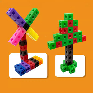 Bloques de Construcción Mágicos Paico para Niños, 40 Piezas de Plástico, Escala <span class=keywords><strong>1</strong></span>:8, Juguetes Educativos para el Aprendizaje de Matemáticas en Jardín de Infancia - Product Image 4
