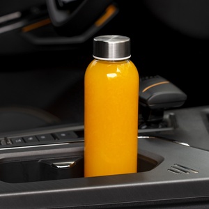 <strong>18</strong> oz Clear Glass <strong>Bottles</strong> With Lids Reusable Glass Water <strong>Bottles</strong> 6 Packfor Juicing 100% Leak Proof Manufacture - Product Image 5