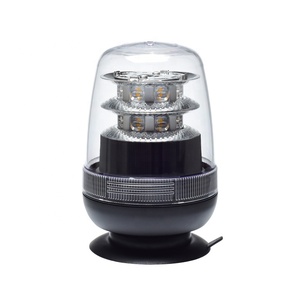 Đèn Led Xoay Đèn Báo Hiệu Nhấp Nháy Led Ống Kính Trong Suốt Màu Trắng Hoặc Màu Hổ Phách Đèn Cảnh Báo Cho Xe Tải Máy Kéo Xe Ô Tô - Product Image 3