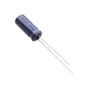 Condensateur radial à trou traversant ELXY350ETD820MF15D 82 µF 20 % 35 V en aluminium, canal fabricant - Product Image 1