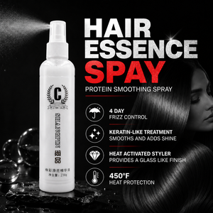 Spray capillaire personnalisé avec logo, sérum capillaire lissant, brillant, protecteur thermique et anti-frisottis, marque privée, pour tous types de cheveux - Product Image 2