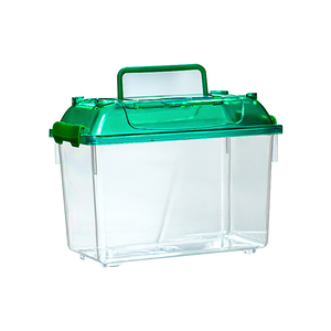 Hot Sale Portable <strong>Plastic</strong> Cup with Animal Pattern Snap Button Closure <strong>Terrarium</strong> Fish Tank for Betta Fish Reptile WN Series - Product Image 6