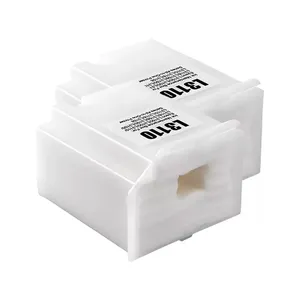 1 boîte de maintenance en plastique pour réservoir de récupération d'encre et éponge absorbante, compatible avec les modèles L1110 L3100 L3110 <span class=keywords><strong>L3150</strong></span> L3160 L3165 L3166 L5190 L3101 L3151 - Product Image 2