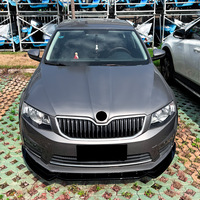 Lame de pare-chocs avant, séparateur de spoiler pour Skoda Octavia MK3 2015-2017, séparateur inférieur avant, pièces de kit carrosserie