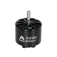 Moteur Brushless Flashhobby A3220 490KV 3-8S 12N14P à Couple Élevé pour Drone RC FPV de Course, Avion et Multicoptère avec Hélice de 10-13 Pouces