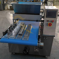 Nouvelles machines automatiques de dépôt et de découpe de biscuits pour boulangerie et usine de biscuits pour les ingrédients de l'eau de lait de farine