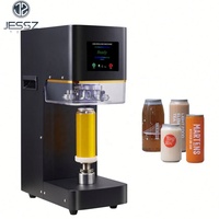 Máquina Selladora Automática de Latas, Selladora de Latas de Plástico y Aluminio, Máquina Automática para Sellar Latas