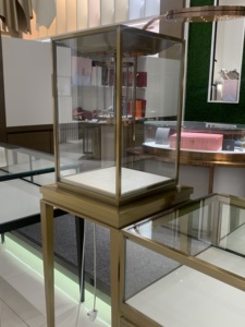 2023 Factory Quickly Delivery <strong>Glass</strong> Mdf Wood With Lock Jewelry Mirror <strong>Display</strong> Cabinet Jewelry <strong>showcase</strong> For Shop - Product Image 5