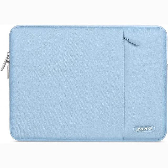 Free Sample Business Laptop Sleeve Case Polyester Crossbody Lightweight Waterproof Portable Handle Bag 13 Inch 14 Inch 15.6 Inch