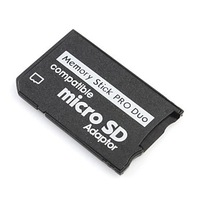 Convertidor de tarjetas de memoria Micro SD TF a Ms Pro Duo para adaptador de memoria PSP