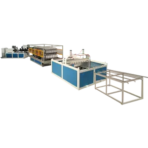 PVC resin tile production line pvc roof tile/hard plastic roofing sheet production line