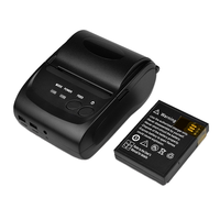 POS-5809DD BT Printer Mini 58mm Printer termal portabel Printer nirkabel