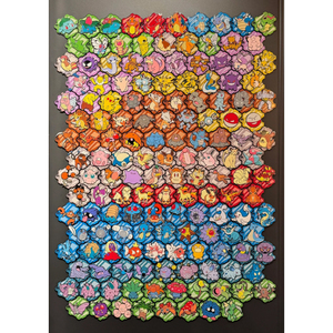 YQ - Cajas Sorpresa con Cartas Coleccionables Selladas Originales y Raras de Pokémon TCG, 151 Piezas, Imán para Refrigerador, Caja de Regalo - Product Image 6