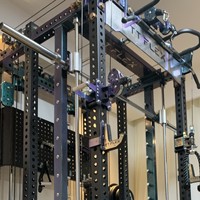 Équipement d'entraînement multifonctionnel Vertical Smith Machine Home Gym Support d'entraînement complet pour fitness à domicile