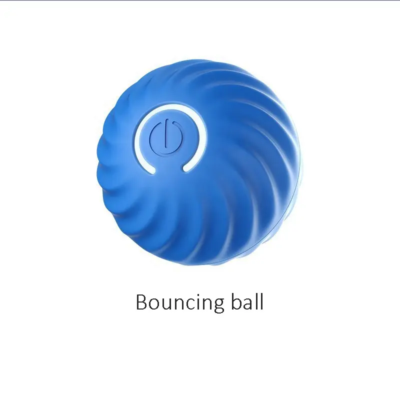 重力インテリジェントジャンプボールUSB充電スマート猫ローリング犬おもちゃボールペットおもちゃボール