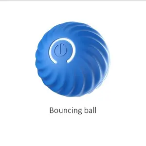 Gravity Intelligent Jump Ball USB Charging Smart Cat Rolling Dog Toy Ball Pet Toy Ball