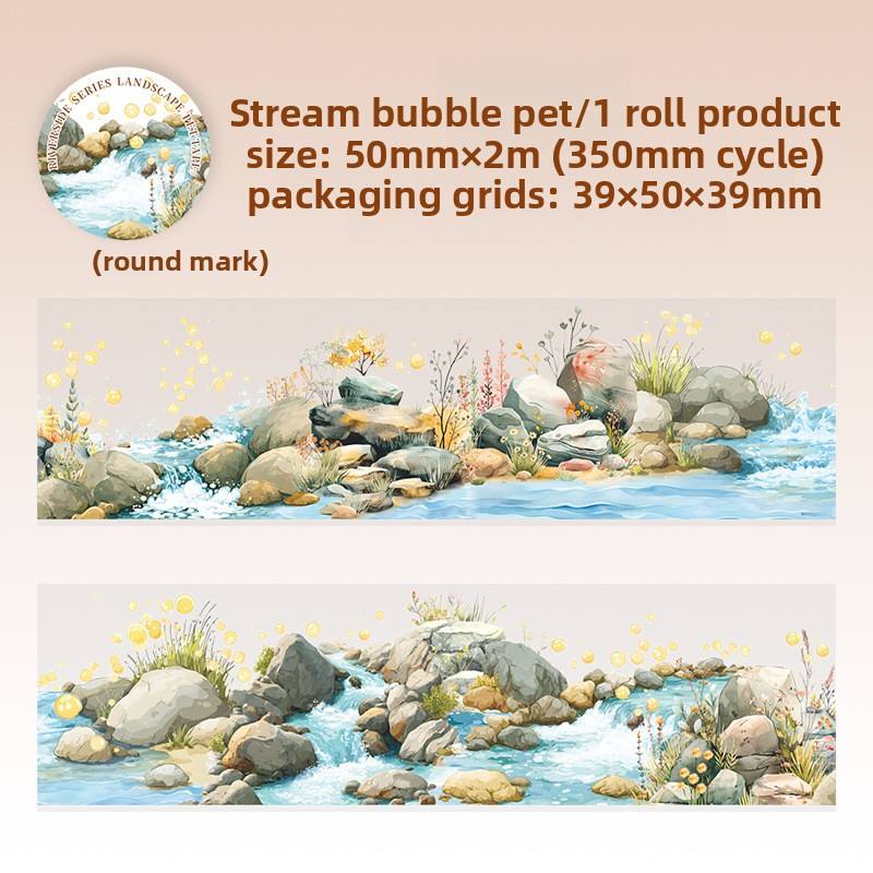 F Stream Bubbles pink