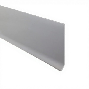 Rodapié Moderno de Aleación de Aluminio Resistente al Agua, Decoración de Esquinas de Pared para Accesorios de Suelo de Hotel - Product Image 1