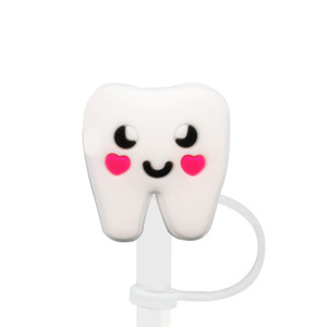 Nouveaux charms décoratifs en PVC pour pailles, 10 mm, écologiques, compatibles avec les tasses et les tapis de bar, pour décorations de fête - Product Image 4
