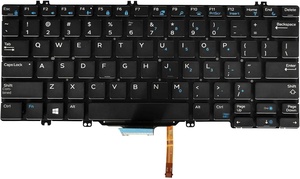 适用于Latitude 5290/7280/7290/7390/5280/5289/7380/7390 <span class=keywords><strong>2</strong></span>合1的HK-HHT替换ABS材料USB接口背光键盘 - Product Image 6