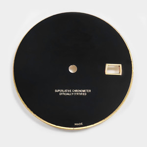 Esfera de Reloj de Ónix Negro para 36DD 36DJ Compatible con Movimiento 3155 3135, Piezas de Repuesto para Reparación de Relojes - Product Image 3